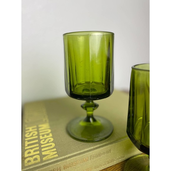 Colony Nouveau Green - Olive Green - 2 Water Glassed - Picture 6 of 7